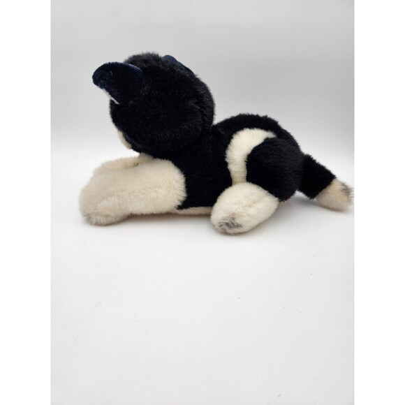 Vintage 1988 Dakin Classique Siberian Husky Dog Plush Blue Eyes 11" - Picture 7 of 9